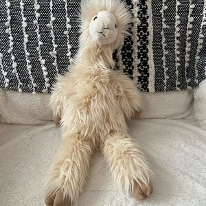 Jellycat Cream and Brown Stuffed Animal